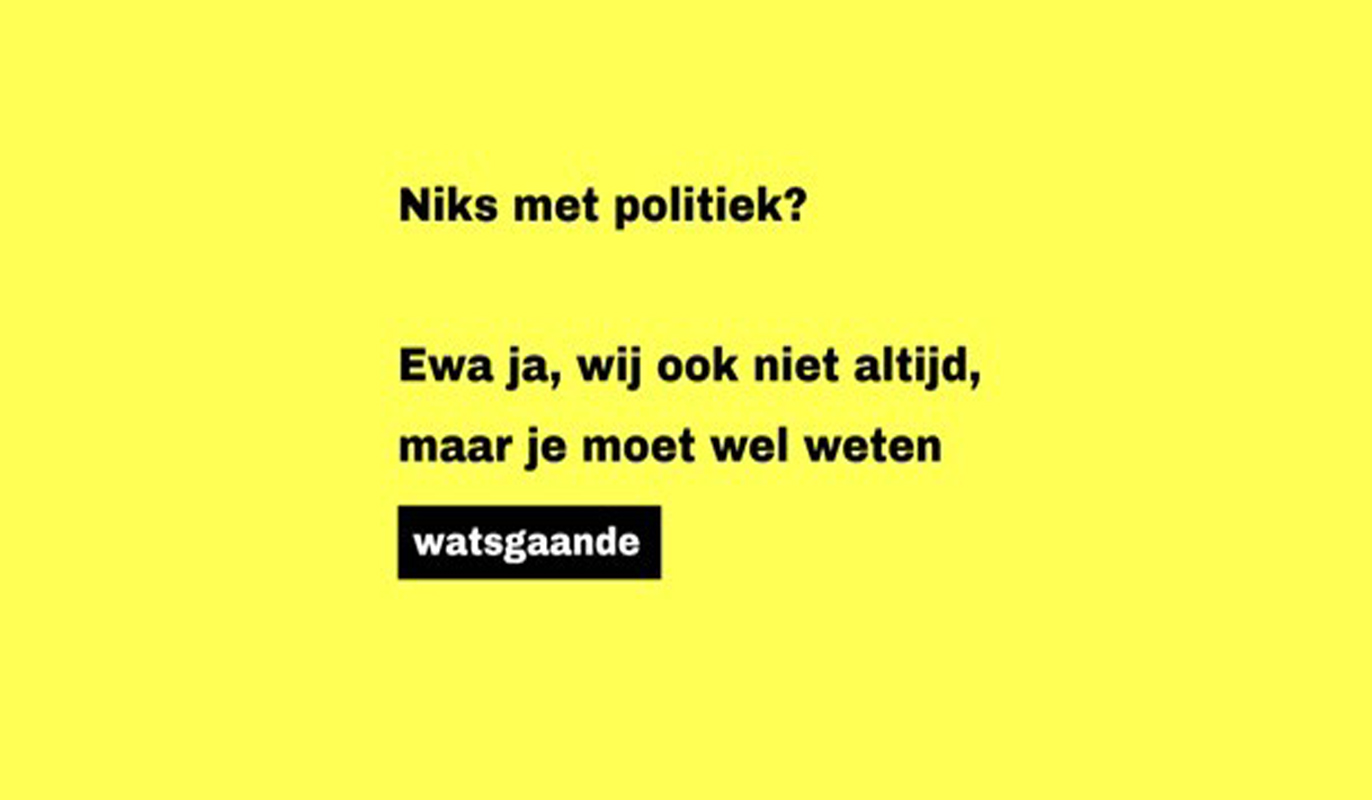 Jongeren in Amsterdam Nieuw-West stemmen niet! Of toch wel?