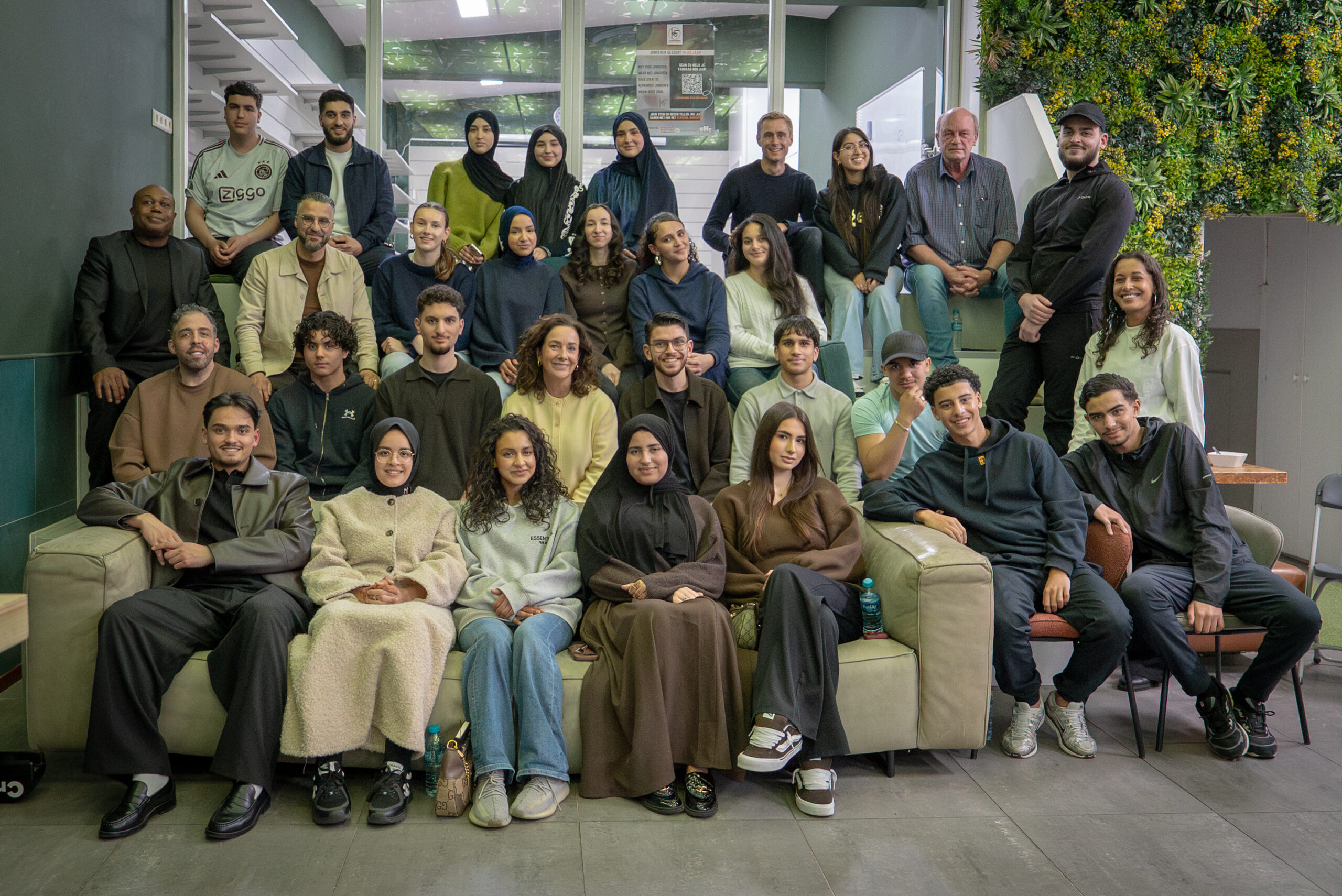 Burgemeester op bezoek bij Kerngroep Jongeren