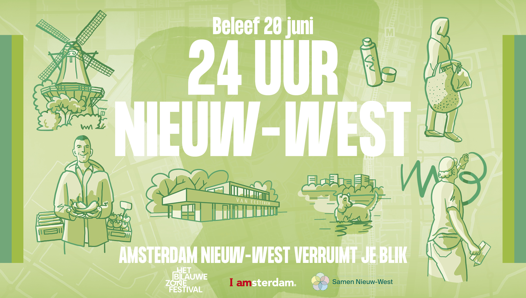 Van voetbalveld tot cinema: ontdek Nieuw-West tijdens 24 uur Nieuw-West