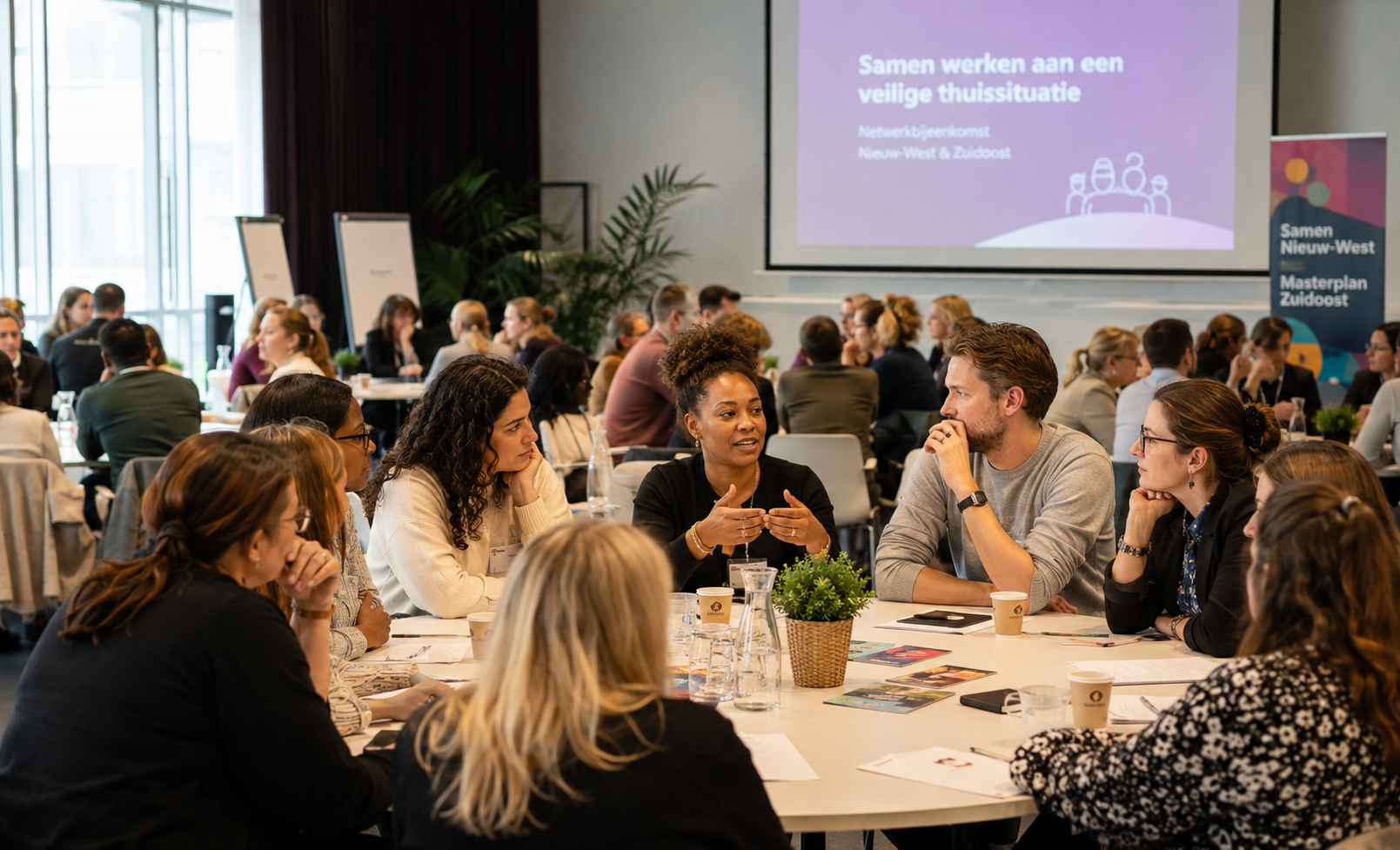 Netwerkbijeenkomst Nieuw-West en Zuidoost: samenwerken aan een veilige thuissituatie